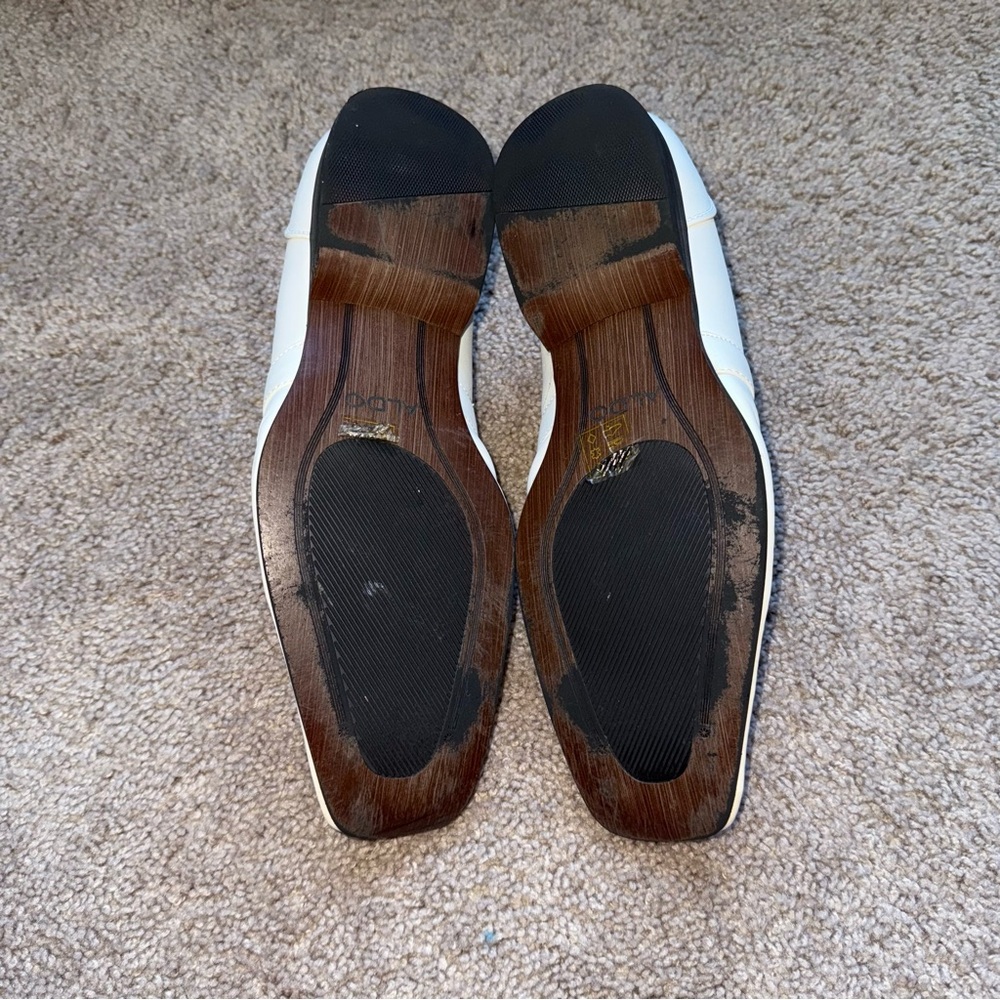 Aldo Men's Dress Shoes in white size 45 european (11.5 us) - Picture 5 of 5